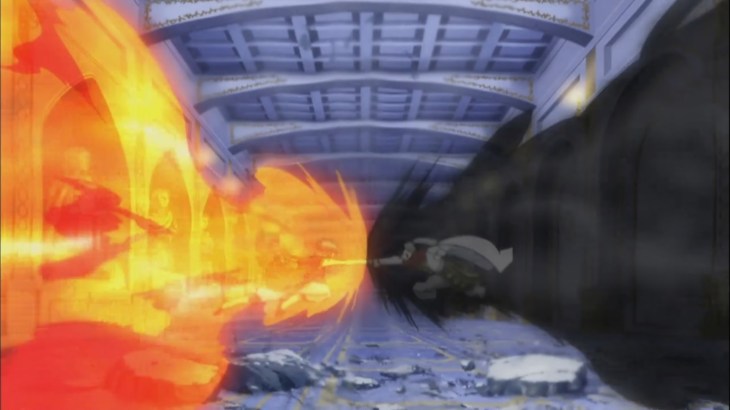 Natsu vs Future Rogue