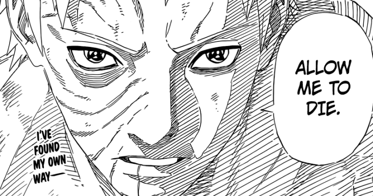 Obito allowed himself to die