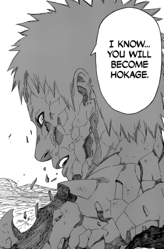 Obito known Naruto will become Hokage