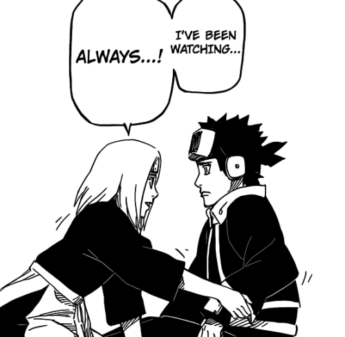 Rin has always been watching Obito