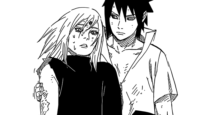 Sasuke helps Sakura
