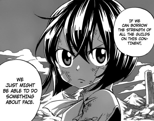 Wendy to ask for Guilds helps to defeat Face weapons