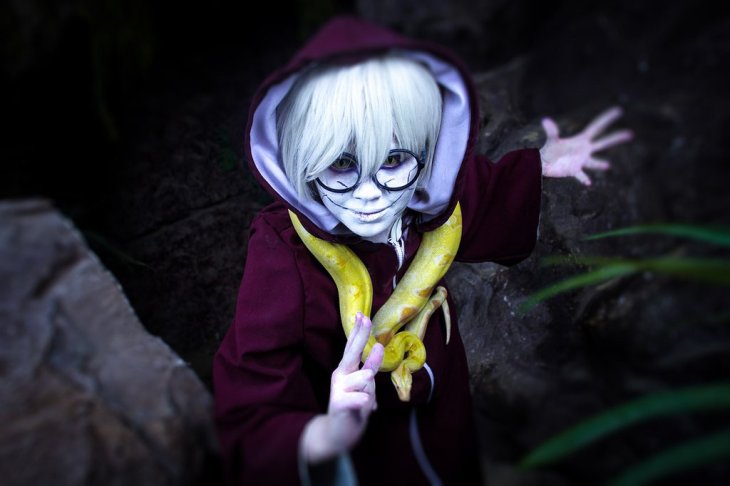 Yakushi Kabuto cosplay by Shipou-Negiru