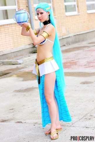 Aquarius Cosplay with legs by Ginkirii