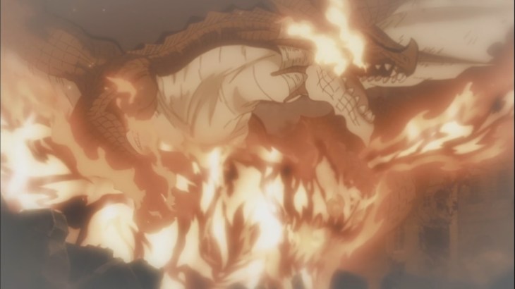 Atlas Flame feels Igneel's presense in Natsu