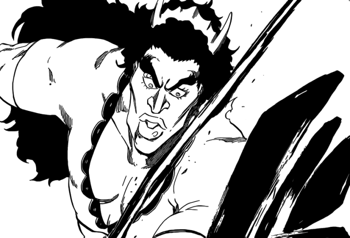 Charlotte cut by Toshiro's Sword