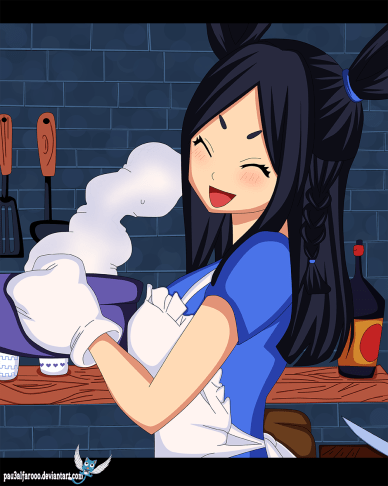Fairy Tail 395 Minerva Cook by pau3alfarooo