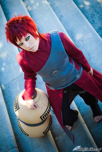 Gaara Cosplay Strong by Nekomatalee