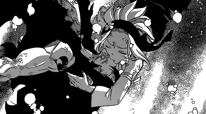 Gajeel kisses Levy