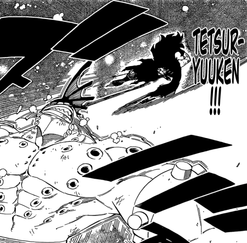 Gajeel's Iron Dragon Sword on Torafusa