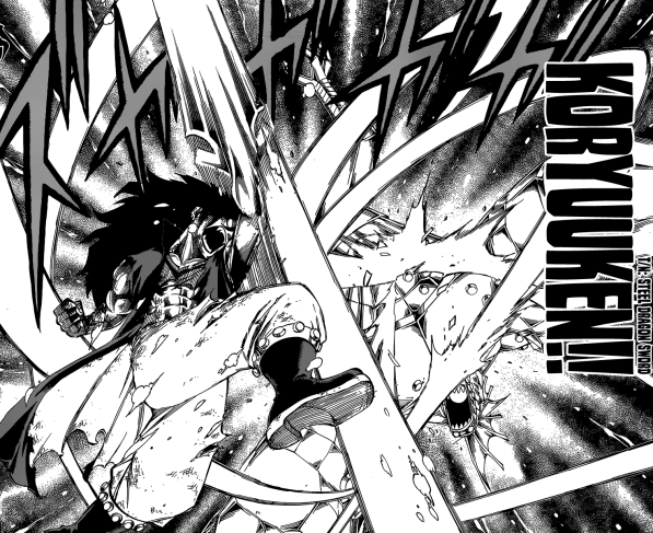 Gajeel's Steel Dragon Sword Koryuuken