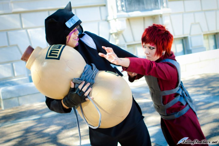 Give it back Gaara and Kankuro Cosplay by Nekomatalee