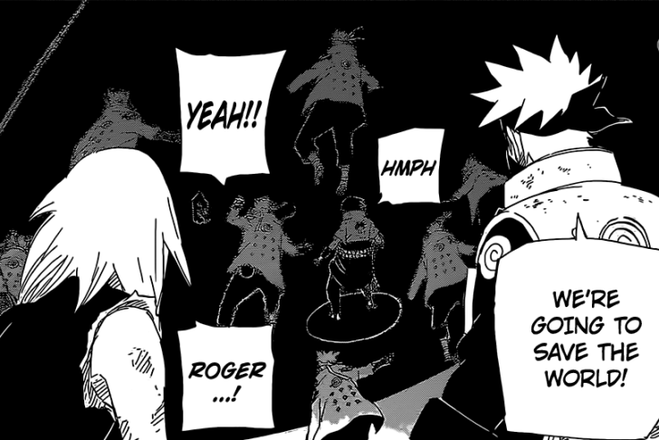 Kakashi to save the world