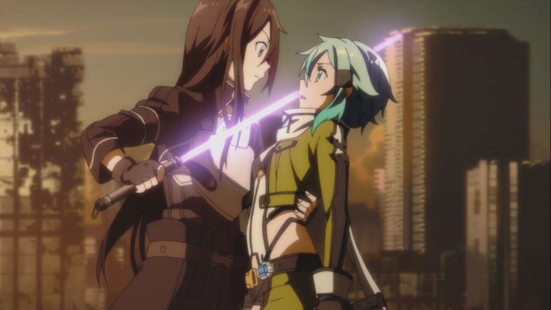 Kirito and Sinon