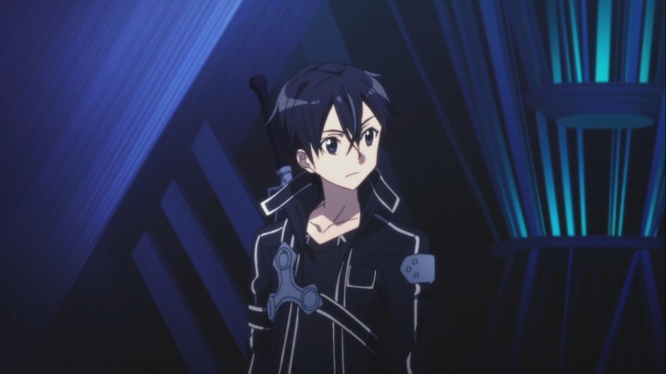 Kirito within Sword Art Online