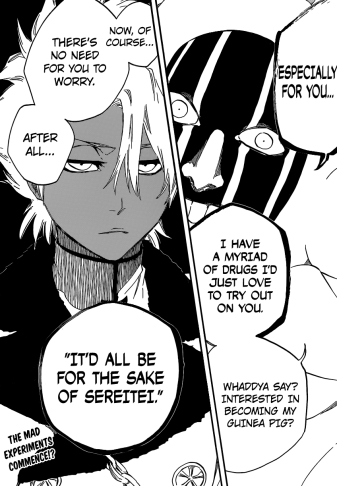 Mayuri Kurotsuchi vs Toshiro Hitsugaya