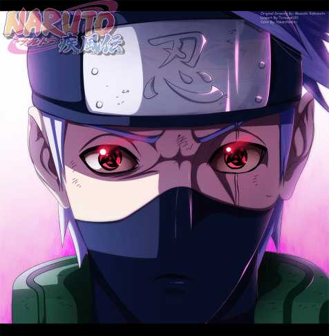 Naruto 688 Kakashi's Mangekyou Sharingan by Hikarinogiri