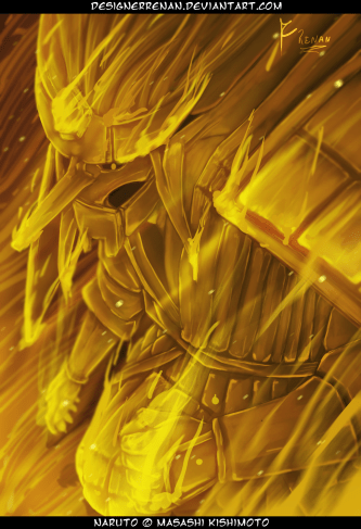 Naruto 688 Kakashi's Susanoo by designerrenan
