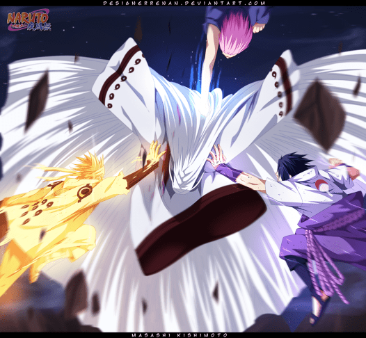 Naruto 689 Naruto Sasuke Sakura Kaguya Sealed by designerrenan