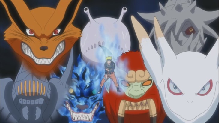 Naruto with 7 Tailed Beasts