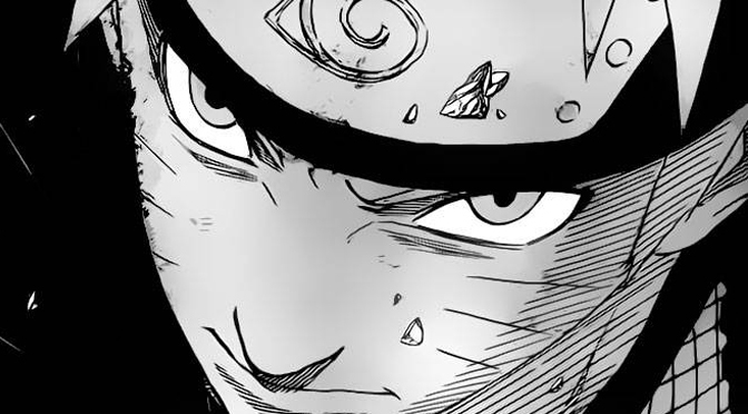 Naruto's Throws Zetsu Look