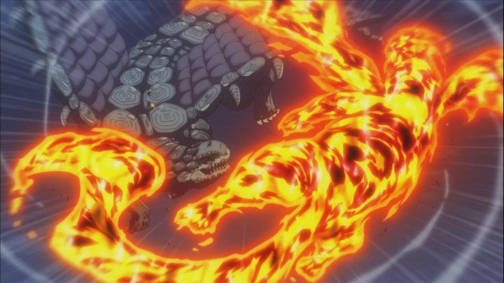 Natsu and Atlas Flames vs Future Rogue and Mother Glare