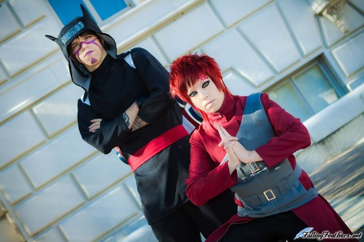 Stand Strong Gaara Kankuro Cosplay by Nekomatalee