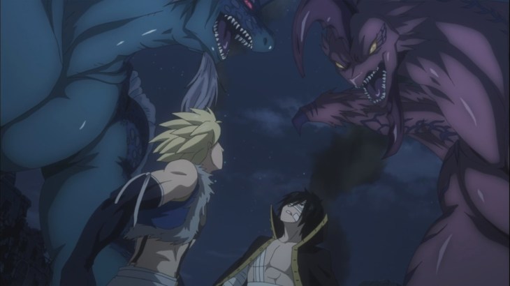 Sting and Rogue face dragons