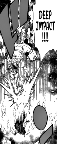 Torafusa's Deep Impact against Gajeel