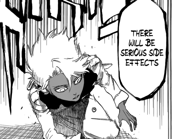 Toshiro falls from medicine side effects