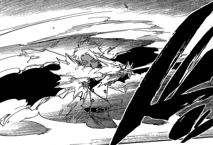 Toshiro's Bankai strike