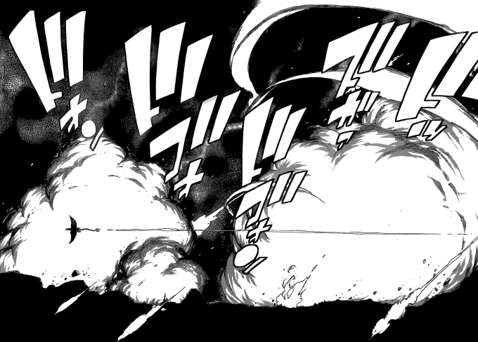 Acnologia destroys land