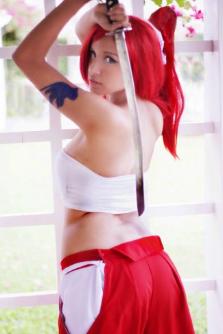 Erza Samurai Cosplay by dashcosplay