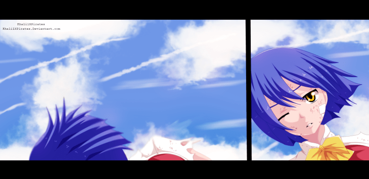 Fairy Tail 399 Wendy Falls by Khalilxpirates