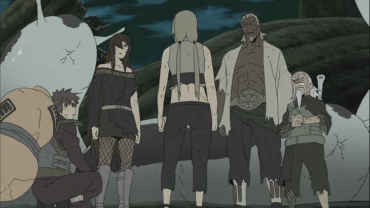 Five Kage's ready to fight