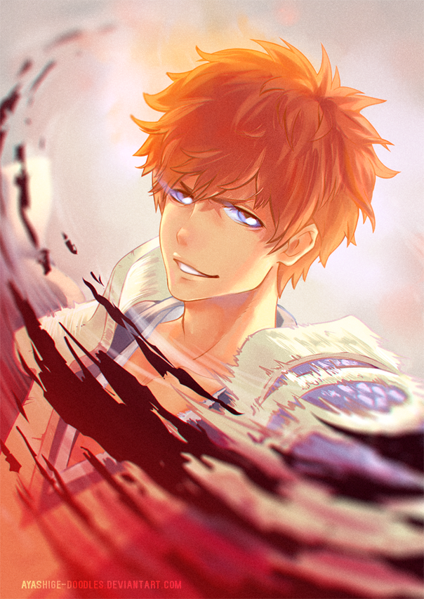 Ichigo Kurosaki by Ayashige-doodles