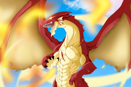 Igneel Appears From Natsu! Acnologia vs Igneel – Fairy Tail&nbsp;400