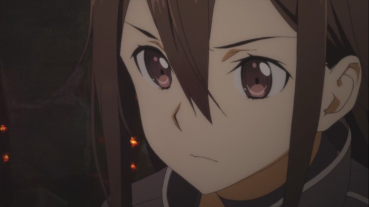 Kirito talks to Sinon