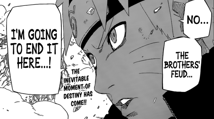 Naruto to end brother's fued