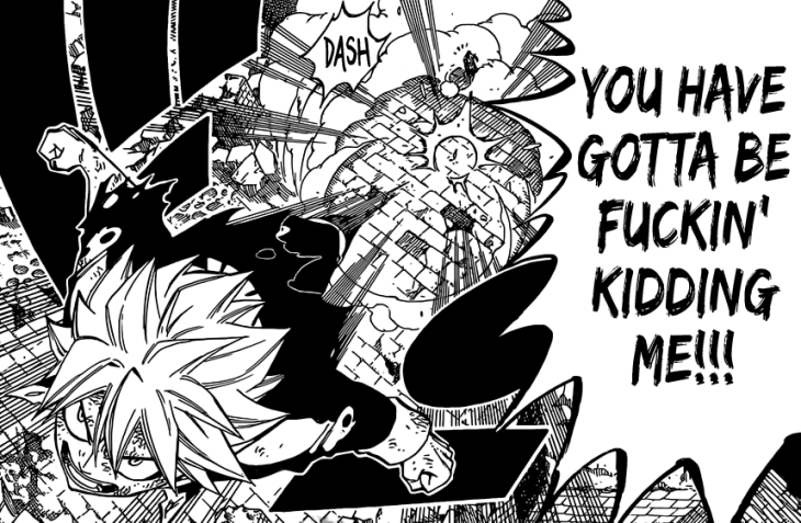 Natsu goes to Igneel