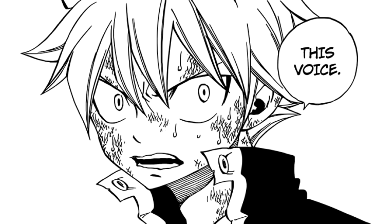 Natsu hears Acnologia
