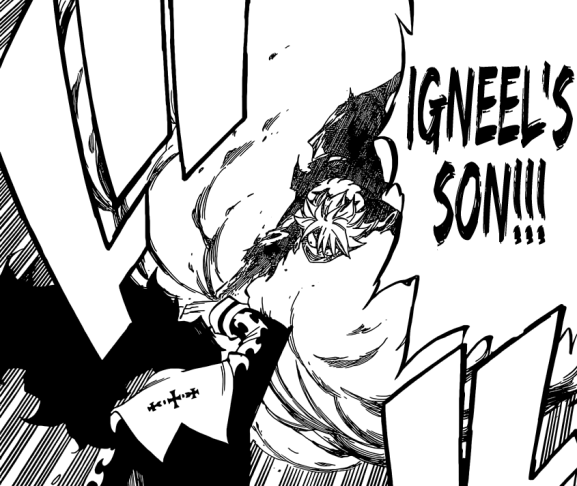 Natsu vs Mard Igneel's Son