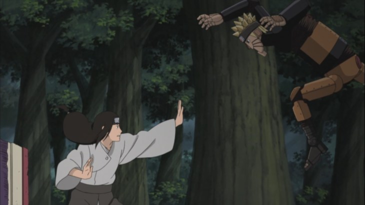 Neji vs Mecha Naruto