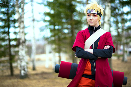 Naruto Cosplay Sage Mode by mimixum
