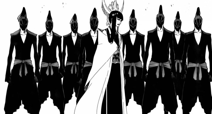 Senjumaru and her soldiers