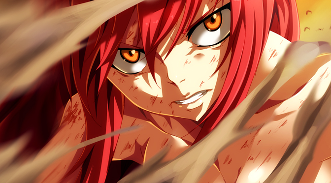 Erza Fights by stingcunha