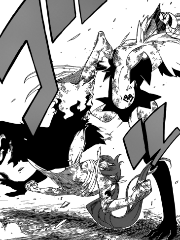 Erza strikes Kyouka