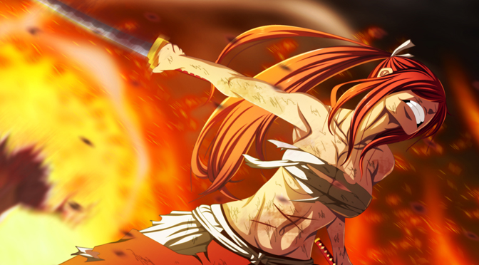 Erza's Determination