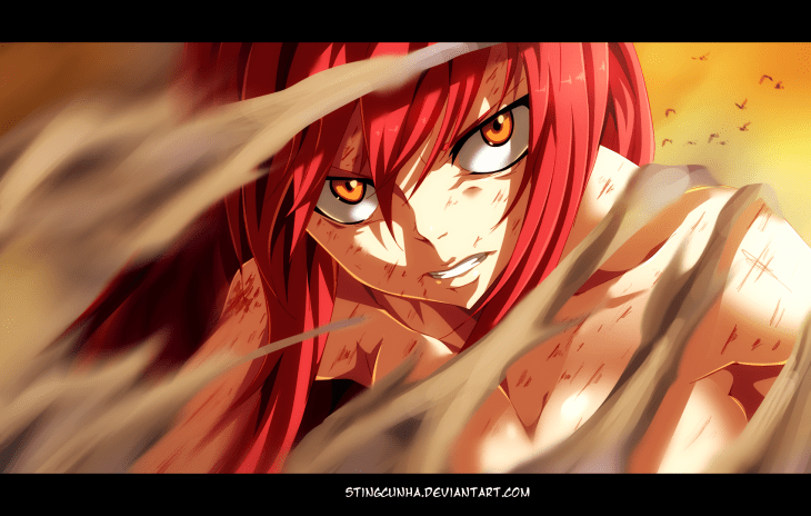 Fairy Tail 403 Erza by Stingcunha