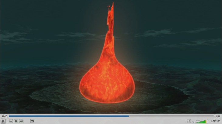 Four Bijuu Dama go off Obito